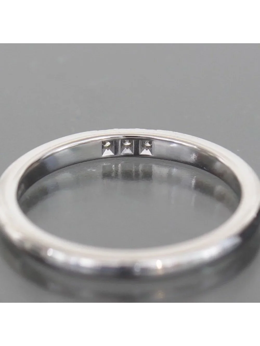 Tiffany & Co Forever Diamond Band Ring Platinum
